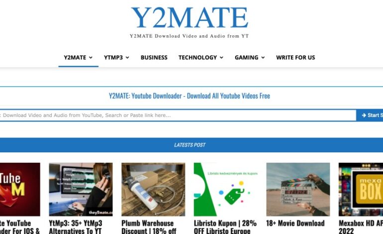 Y2Mate: Download Y2mate Mp3 & Mp4 Download App for Android & IOS