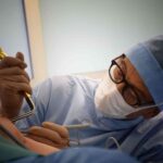 Endoscopic spine surgery